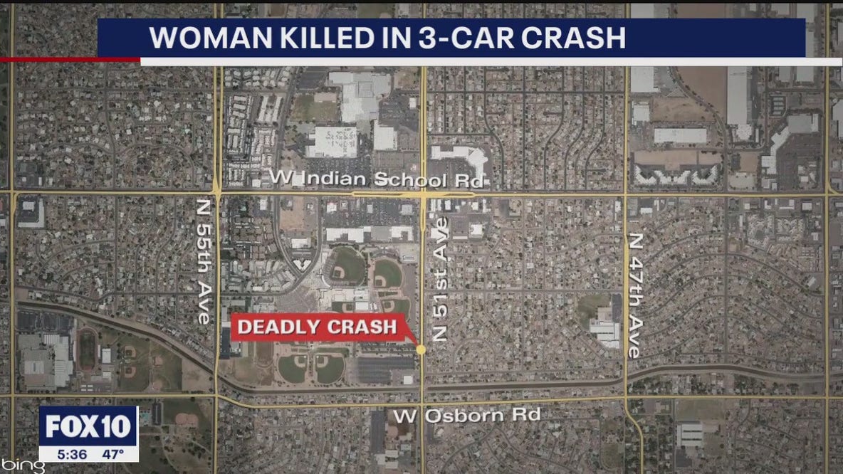 Weather a factor in west Phoenix crash that left woman dead, children injured: police
